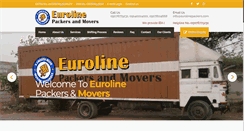 Desktop Screenshot of eurolinepackers.com